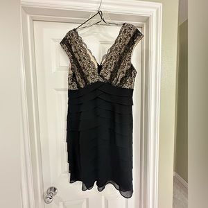 Formal black dress